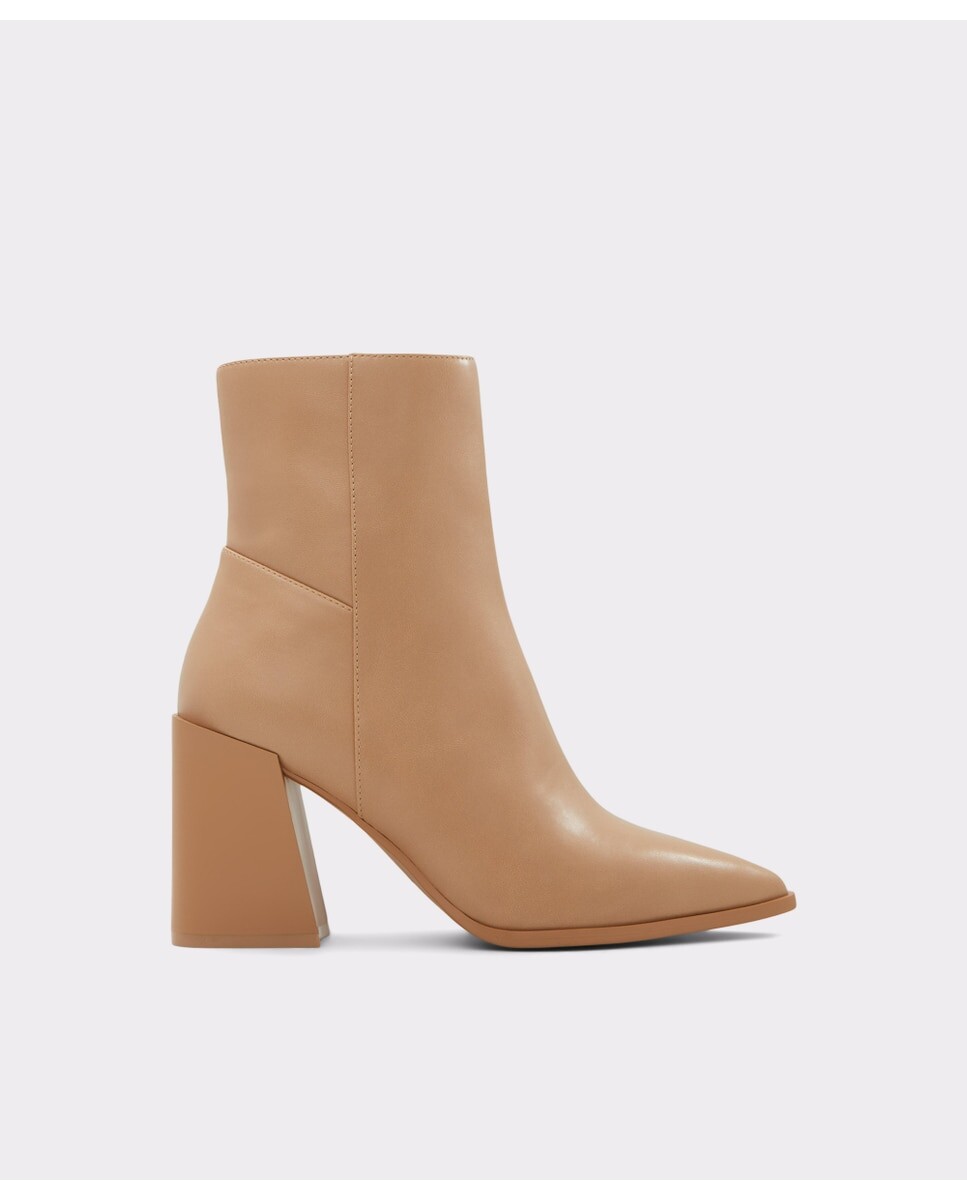 Женские ботильоны на блочном каблуке и заостренном носке Aldo, бежевый 
Женские ботильоны на блочном каблуке и заостренном носке Aldo, бежевый
