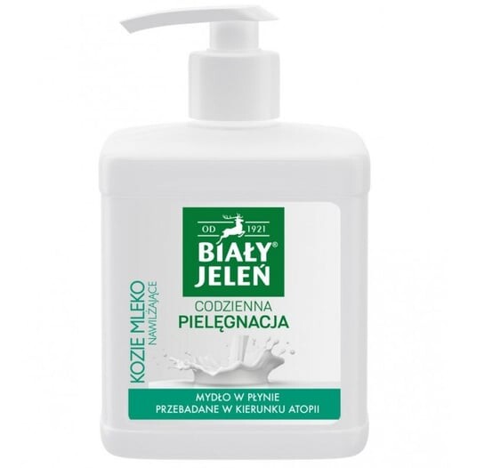 Гипоаллергенное жидкое мыло «Козье молоко», 500 мл Biały Jeleń
Гипоаллергенное жидкое мыло «Козье молоко», 500 мл Biały Jeleń