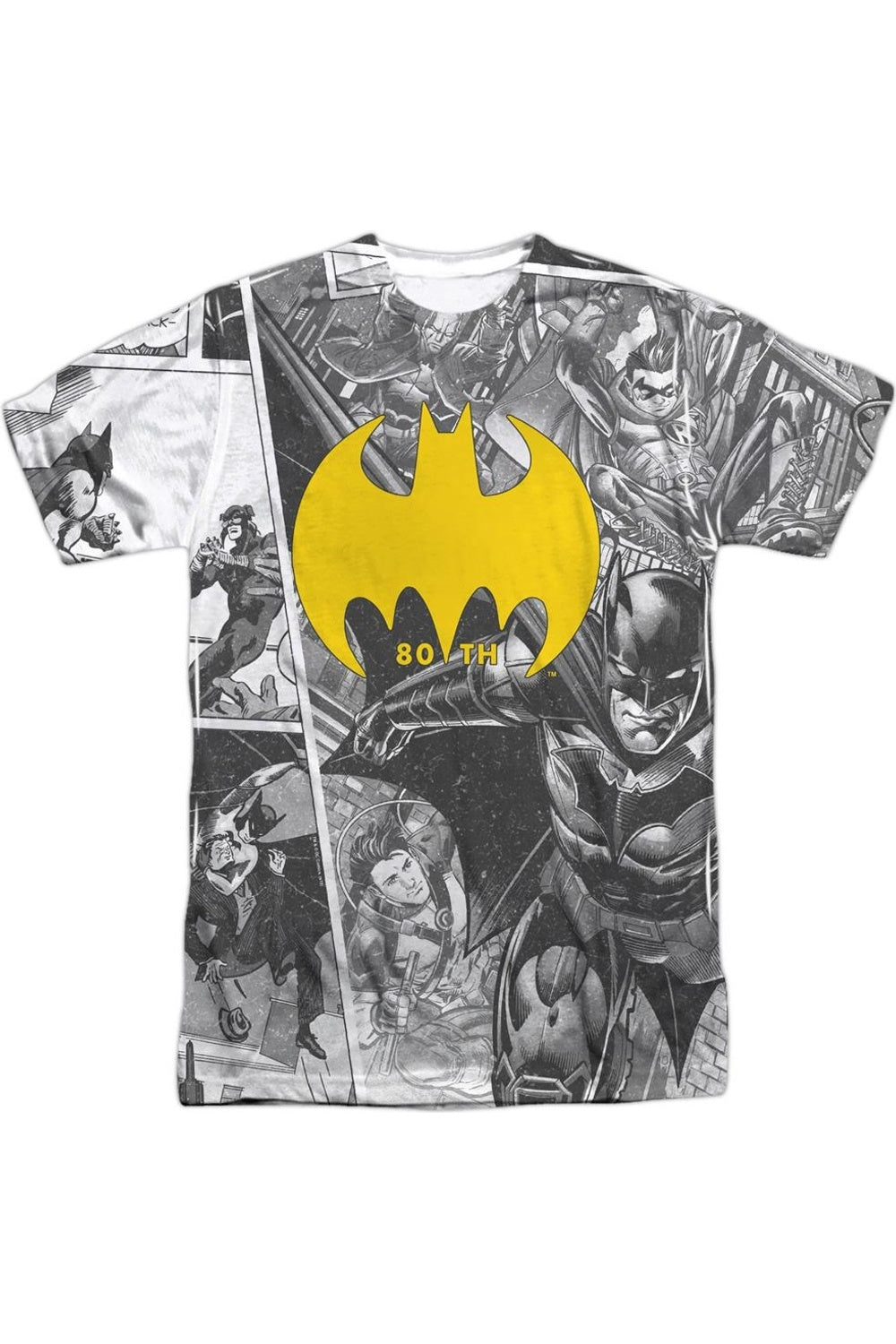 Футболка с коротким рукавом и принтом «Бэтмен» для взрослых из полиэстера Gildan, белый
Футболка с коротким рукавом и принтом «Бэтмен» для взрослых из полиэстера Gildan, белый