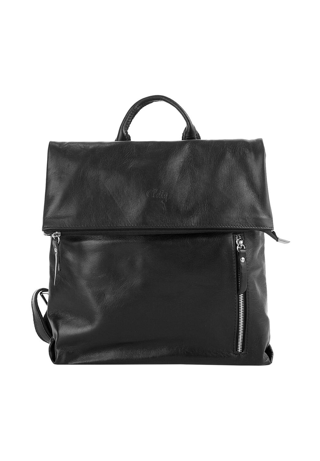 Городской рюкзак из натуральной кожи, производство Италия Cluty, черный
Городской рюкзак из натуральной кожи, производство Италия Cluty, черный