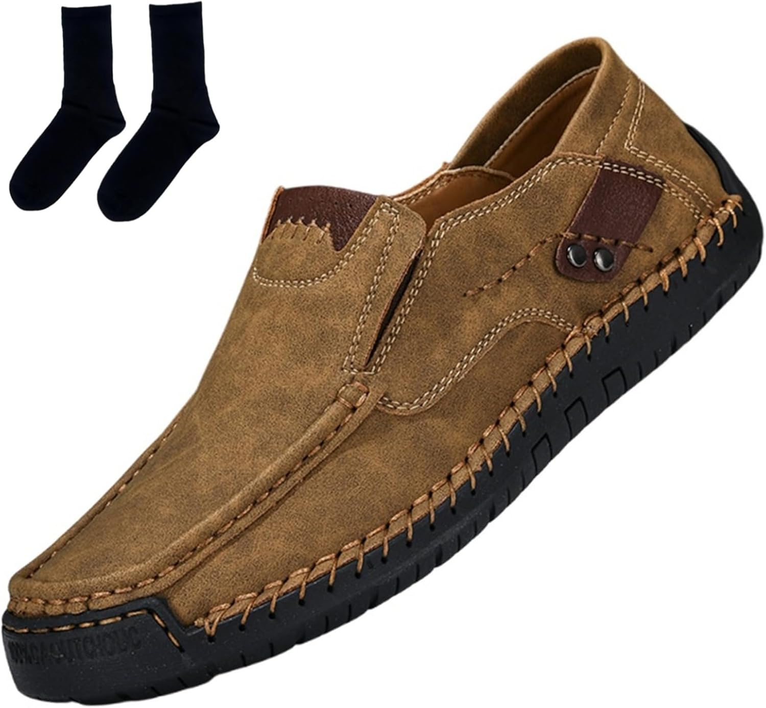 Мужские ручной работы комфортные лоферы, кожаные туфли на плоской подошве с широким носком для ходьбы, мужские кожаные противоскользящие лоферы Generic, 05
Мужские ручной работы комфортные лоферы, кожаные туфли на плоской подошве с широким носком для ходьбы, мужские кожаные противоскользящие лоферы Generic, 05