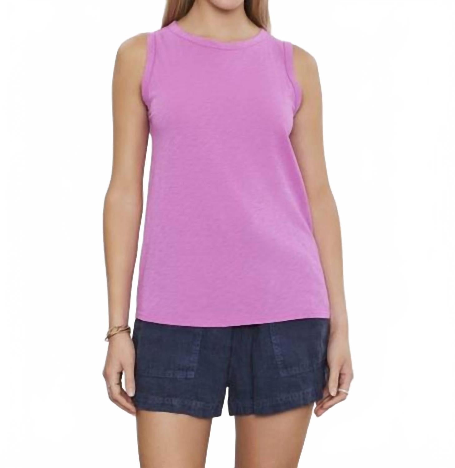 Футболка без рукавов Taurus цвета орхидеи Velvet by Graham & Spencer, Orchid
Футболка без рукавов Taurus цвета орхидеи Velvet by Graham & Spencer, Orchid