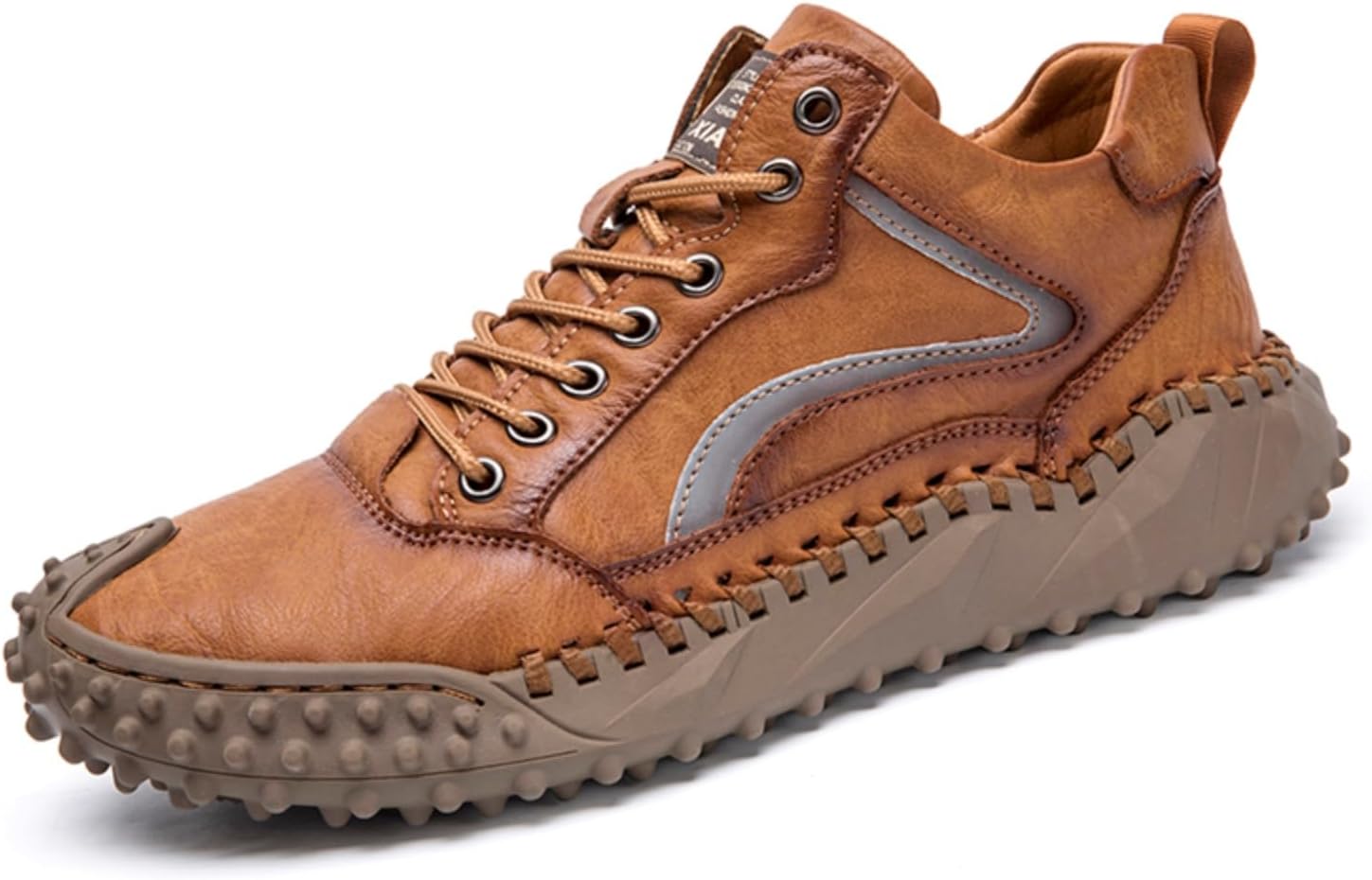 Мужские повседневные кожаные кроссовки - противоскользящая резиновая подошва с рельефной текстурой, дышащие, с не склеенными швами, износостойкие, для вождения, походов, прогулок и повседневного использования Lshwcift, коричневый
Мужские повседневные кожаные кроссовки - противоскользящая резиновая подошва с рельефной текстурой, дышащие, с не склеенными швами, износостойкие, для вождения, походов, прогулок и повседневного использования Lshwcift, коричневый