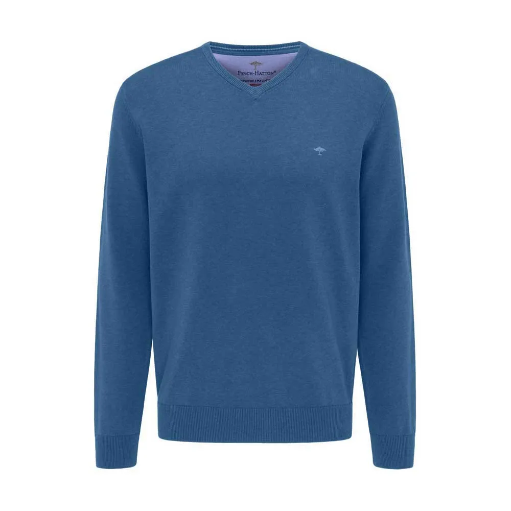Свитер Fynch Hatton SFPK211 V Neck, синий
Свитер Fynch Hatton SFPK211 V Neck, синий