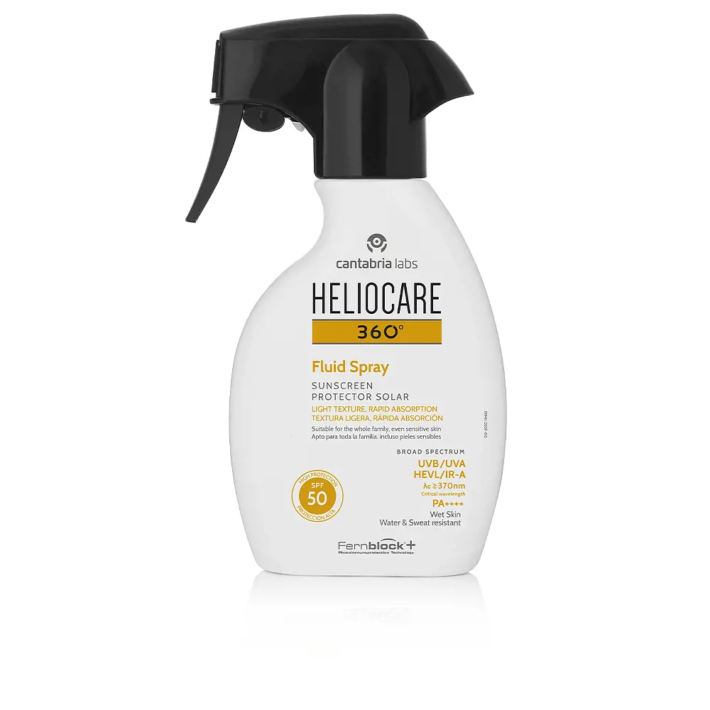 Солнцезащитный крем Heliocare 360° Protector Solar Fluido Spray Spf50 Cantabria Labs, 250 мл 
Солнцезащитный крем Heliocare 360° Protector Solar Fluido Spray Spf50 Cantabria Labs, 250 мл