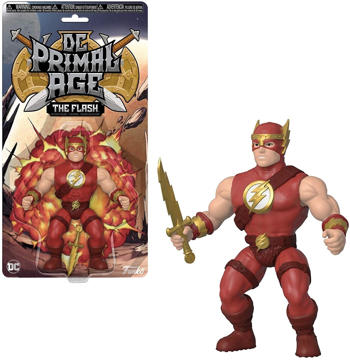 Funko Dc: Primal Age — Флэш Funko POP! 
Funko Dc: Primal Age — Флэш Funko POP!