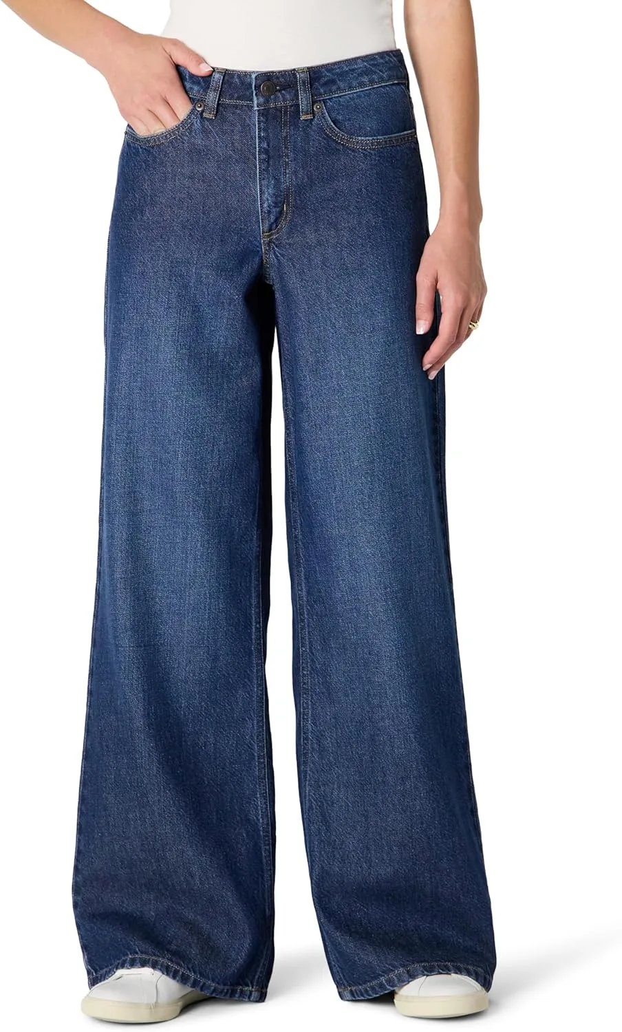 Женские джинсы Amazon Essentials Mid-Rise Wide Leg
Женские джинсы Amazon Essentials Mid-Rise Wide Leg