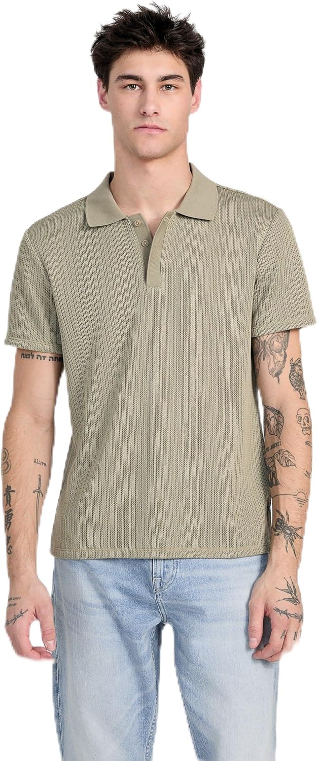 GUESS Мужская короткая рукав Dario вязаная текстурированная поло, Sage Plant, Зеленый, GUESS Мужская короткая рукав Dario вязаная текстурированная поло, Sage Plant
GUESS Мужская короткая рукав Dario вязаная текстурированная поло, Sage Plant, Зеленый, GUESS Мужская короткая рукав Dario вязаная текстурированная поло, Sage Plant