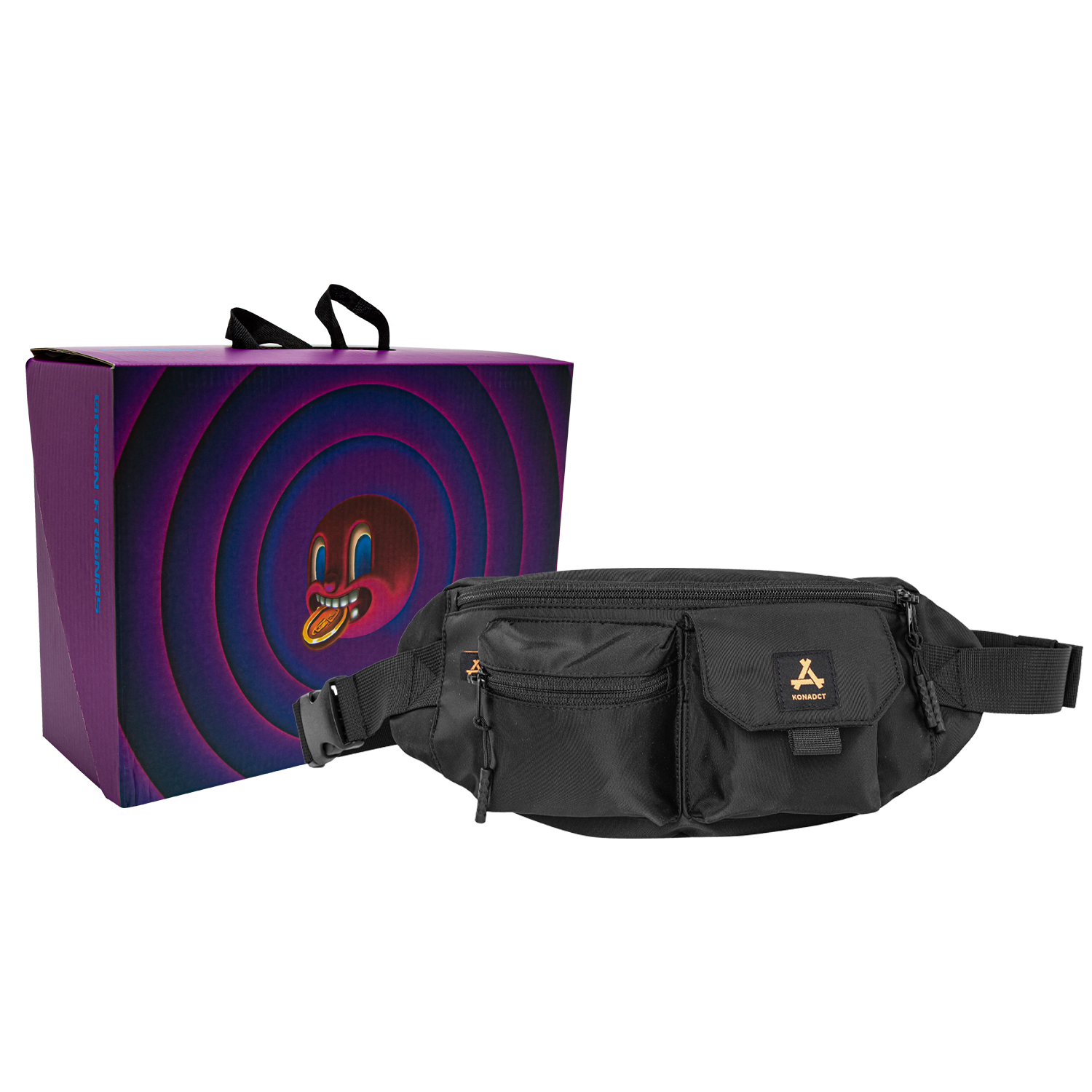 GF Джинсовый поясной рюкзак унисекс синий, Black Box
GF Джинсовый поясной рюкзак унисекс синий, Black Box