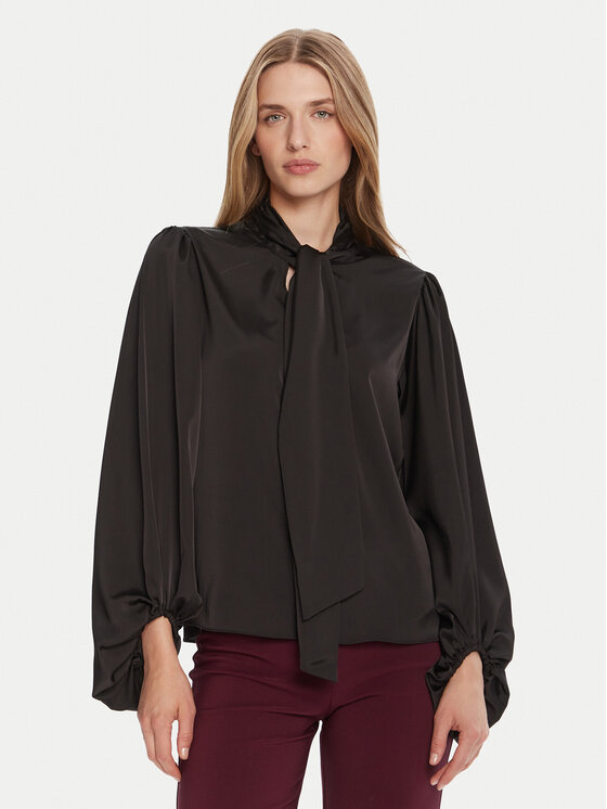 Блузка loose fit CFC0126202003 Rinascimento, чёрный 
Блузка loose fit CFC0126202003 Rinascimento, чёрный