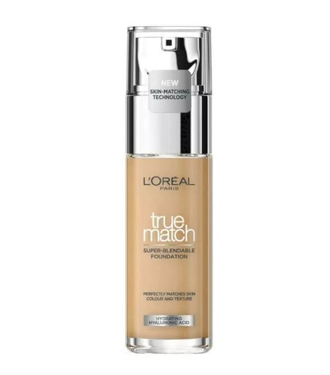 Тональный крем True Match, Тональный крем для лица W4 Warm Undertone/Golden Natural, 30 мл L'Oréal Paris
Тональный крем True Match, Тональный крем для лица W4 Warm Undertone/Golden Natural, 30 мл L'Oréal Paris
