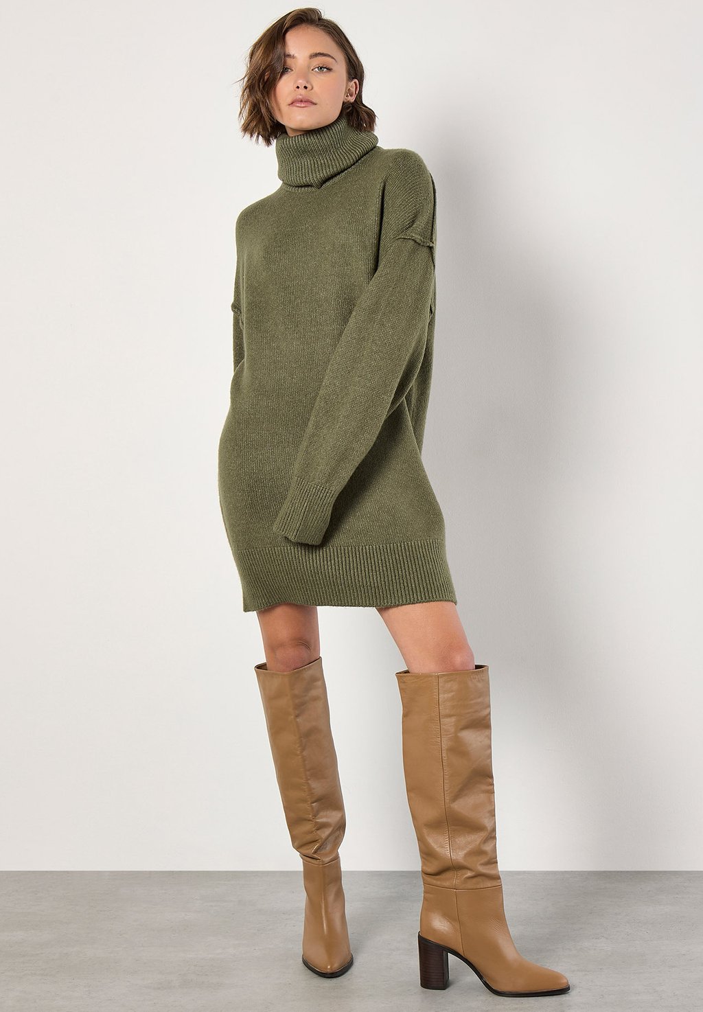 Платье-джемпер Apricot, хаки
Платье-джемпер Apricot, хаки