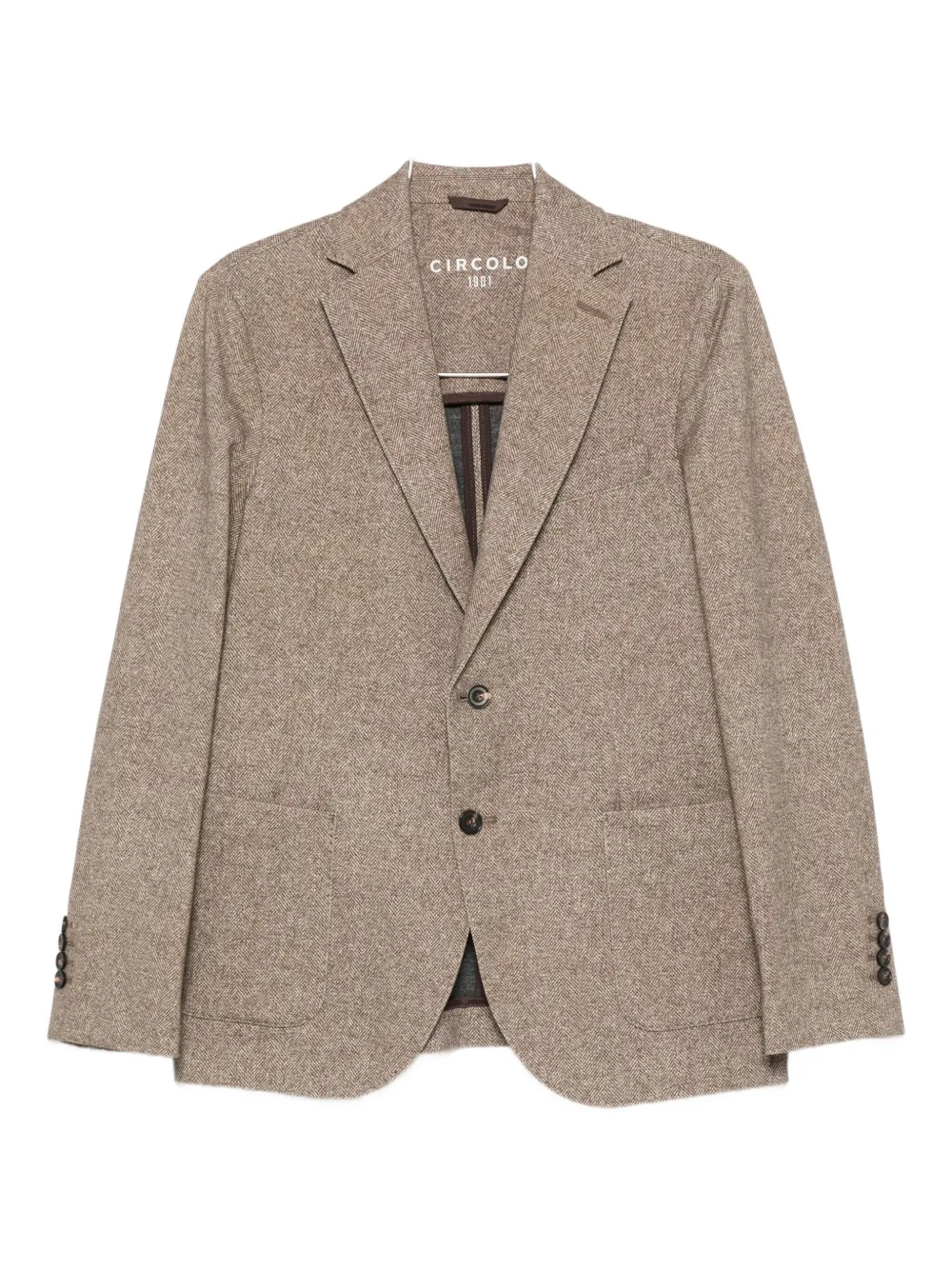 Однобортный пиджак Circolo 1901, коричневый
Однобортный пиджак Circolo 1901, коричневый