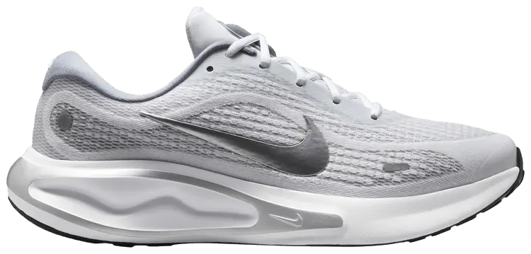 Кроссовки Nike Journey Run 'White Metallic Silver', белый
Кроссовки Nike Journey Run 'White Metallic Silver', белый