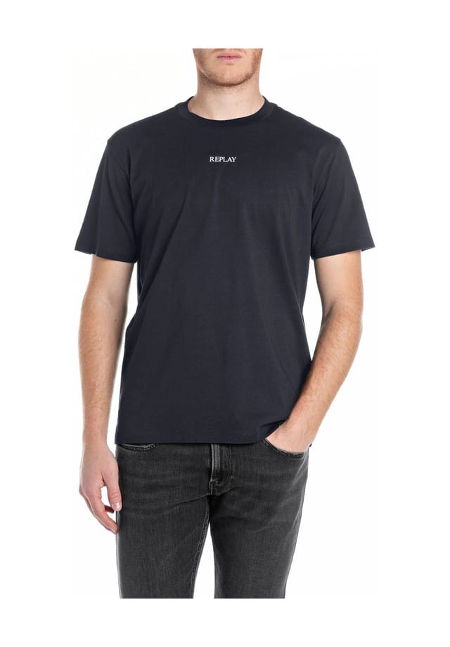 Хлопковая футболка Replay, синий
Хлопковая футболка Replay, синий