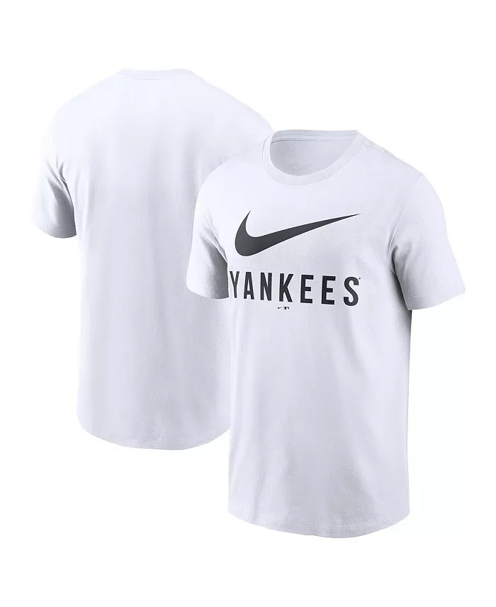 Мужская белая футболка New York Yankees Swoosh Nike
Мужская белая футболка New York Yankees Swoosh Nike