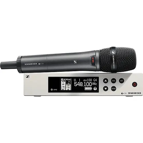 Микрофонная система Sennheiser EW 100 G4-835-S Wireless Handheld Microphone System (Band A, 516-558 MHz)
Микрофонная система Sennheiser EW 100 G4-835-S Wireless Handheld Microphone System (Band A, 516-558 MHz)