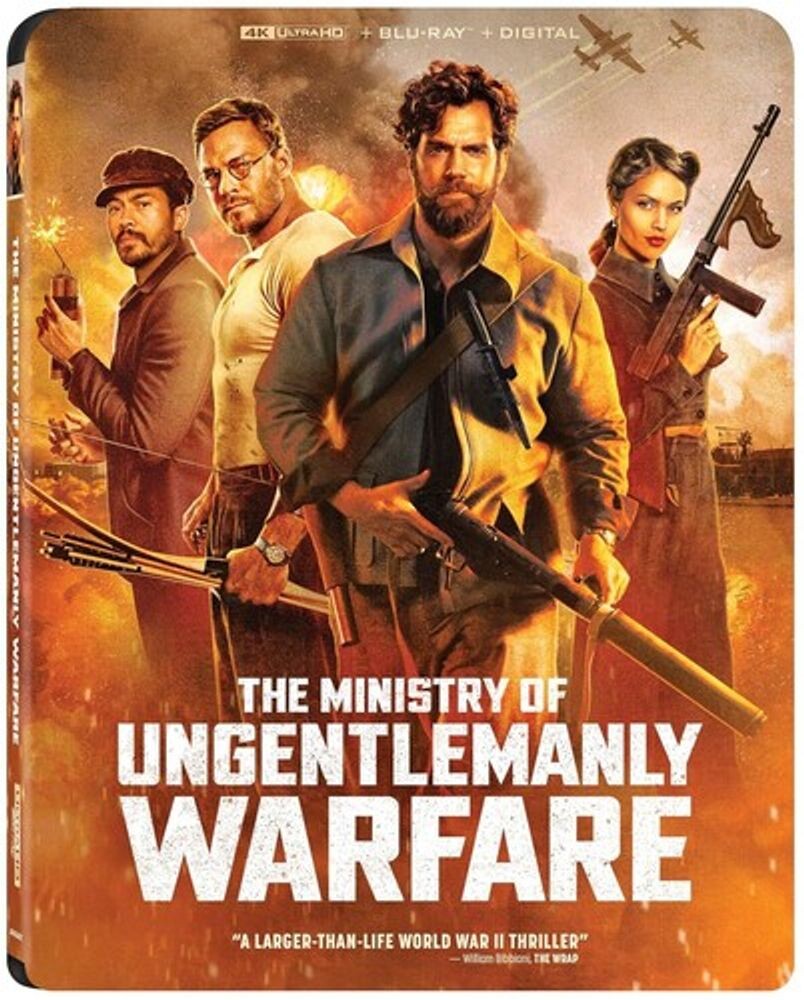 Диск 4K UHD The Ministry Of Ungentlemanly Warfare
Диск 4K UHD The Ministry Of Ungentlemanly Warfare