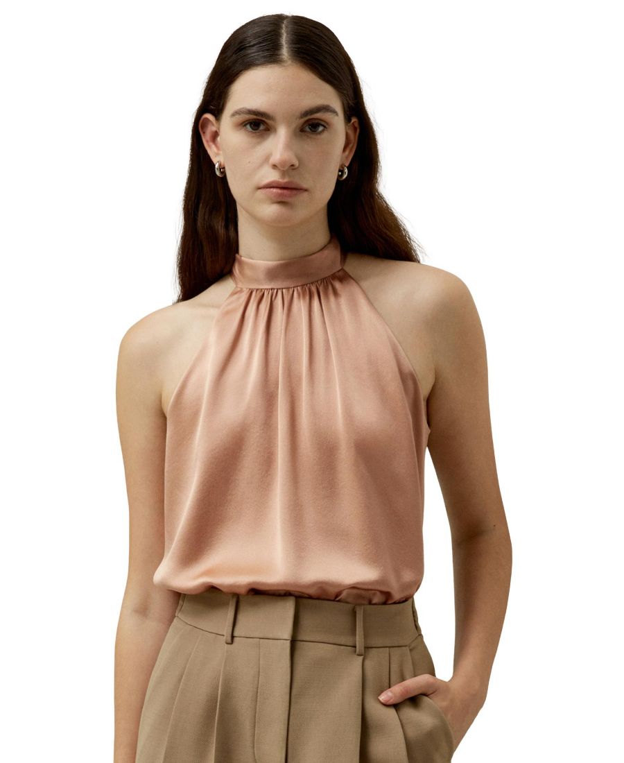 Шелковый топ-халтер Graceful Breeze для женщин LILYSILK, Quartz rose
Шелковый топ-халтер Graceful Breeze для женщин LILYSILK, Quartz rose