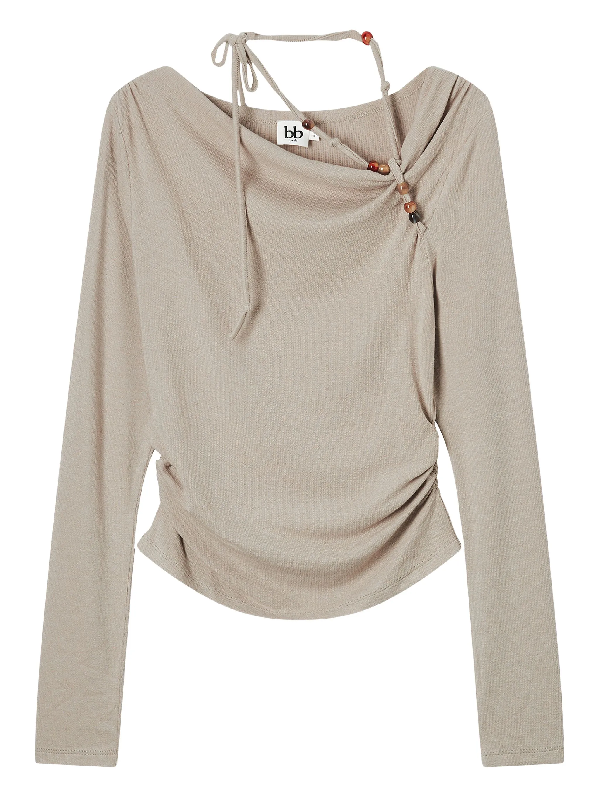 Декорированная футболка с длинными рукавами B+Ab, бежевый
Декорированная футболка с длинными рукавами B+Ab, бежевый