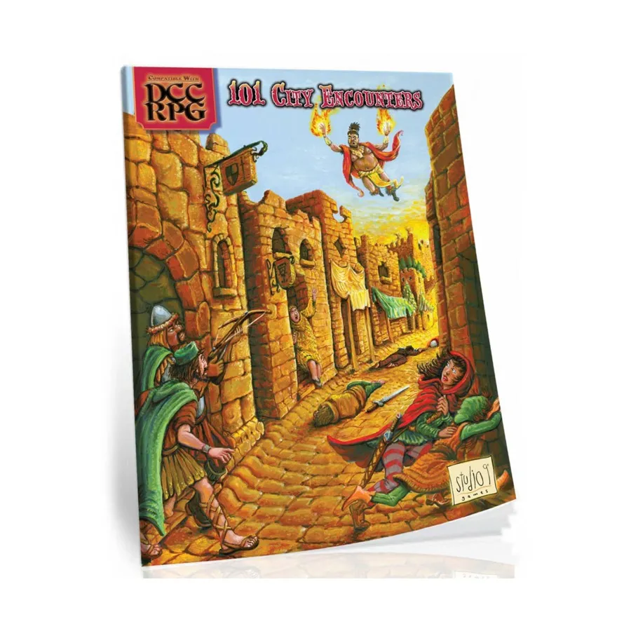 Модуль 101 City Encounters, Dungeon Crawl Classics Role Playing Games (Studio 9 Games)
Модуль 101 City Encounters, Dungeon Crawl Classics Role Playing Games (Studio 9 Games)
