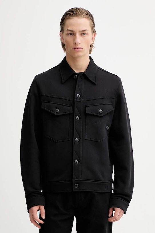 Хлопковая куртка-рубашка G-Star, черный
Хлопковая куртка-рубашка G-Star, черный