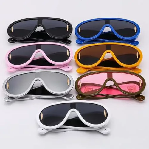 Модные винтажные женские солнцезащитные очки в стиле ретро, прямоугольные, популярные цветные квадратные очки с защитой от УФ-излучения UV400 MTZJH, C1
Модные винтажные женские солнцезащитные очки в стиле ретро, прямоугольные, популярные цветные квадратные очки с защитой от УФ-излучения UV400 MTZJH, C1