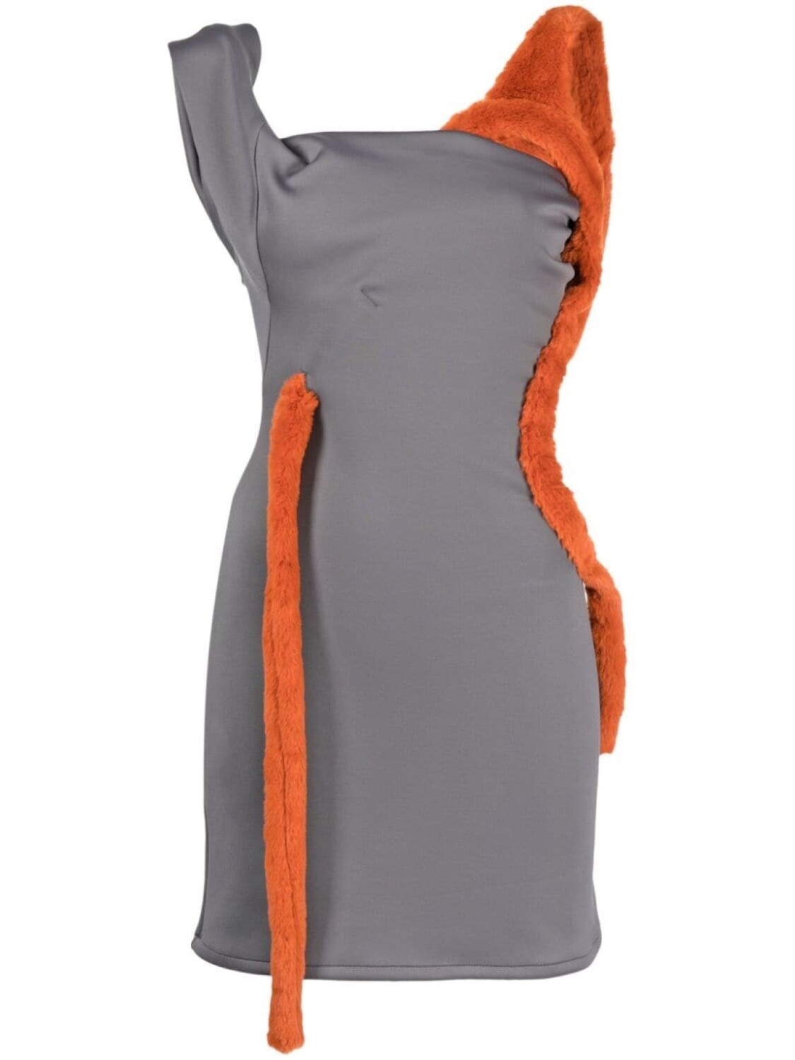 Ottolinger платье мини с искусственным мехом, серый
Ottolinger платье мини с искусственным мехом, серый