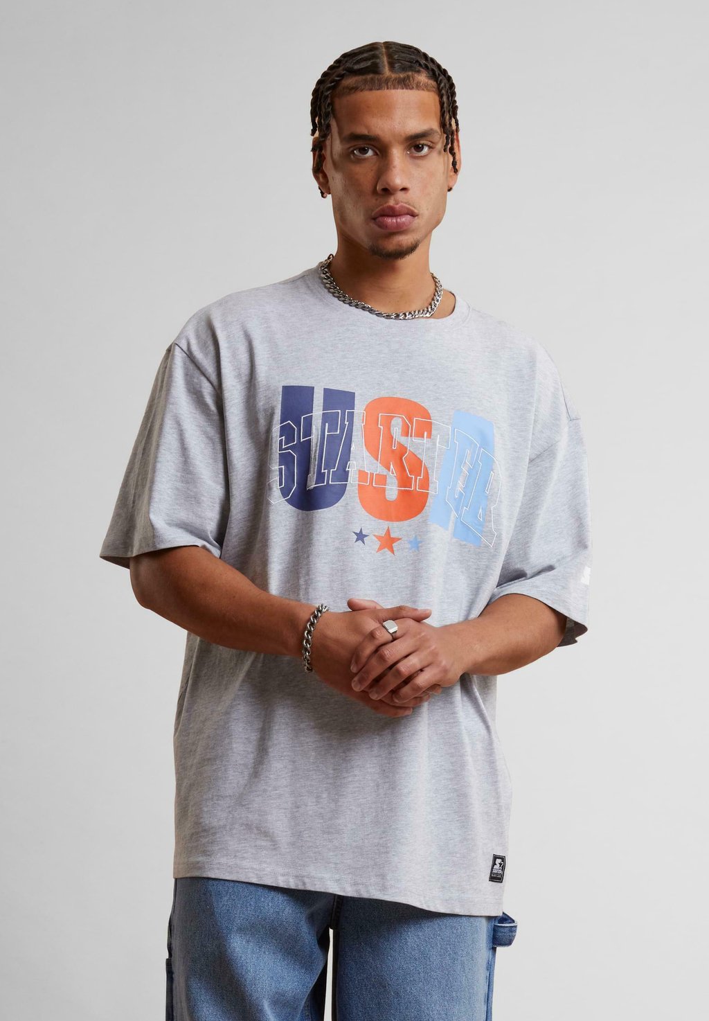 Рубашка с принтом USA Starter, серый
Рубашка с принтом USA Starter, серый