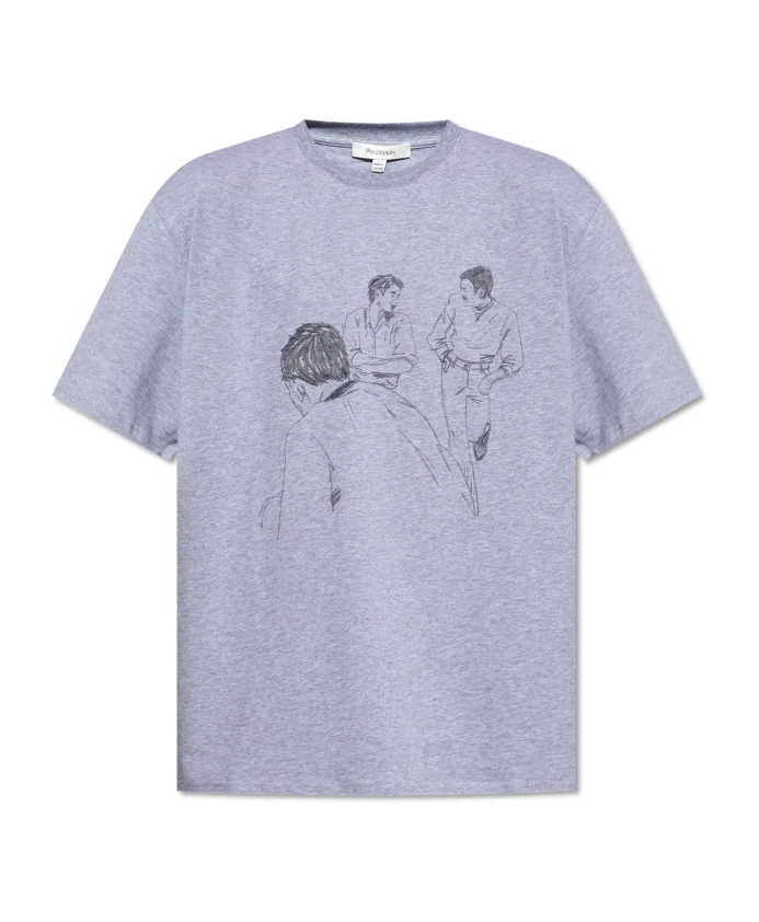 Футболка с принтом Jw Anderson, серый
Футболка с принтом Jw Anderson, серый