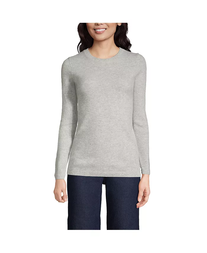 Женский кашемировый свитер Lands' End, серый
Женский кашемировый свитер Lands' End, серый