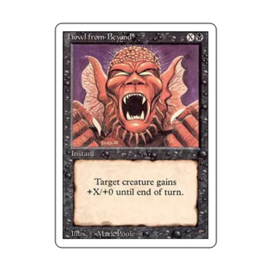 CCG Вой из-за пределов (С), MTG - 3rd Edition (Revised)
CCG Вой из-за пределов (С), MTG - 3rd Edition (Revised)