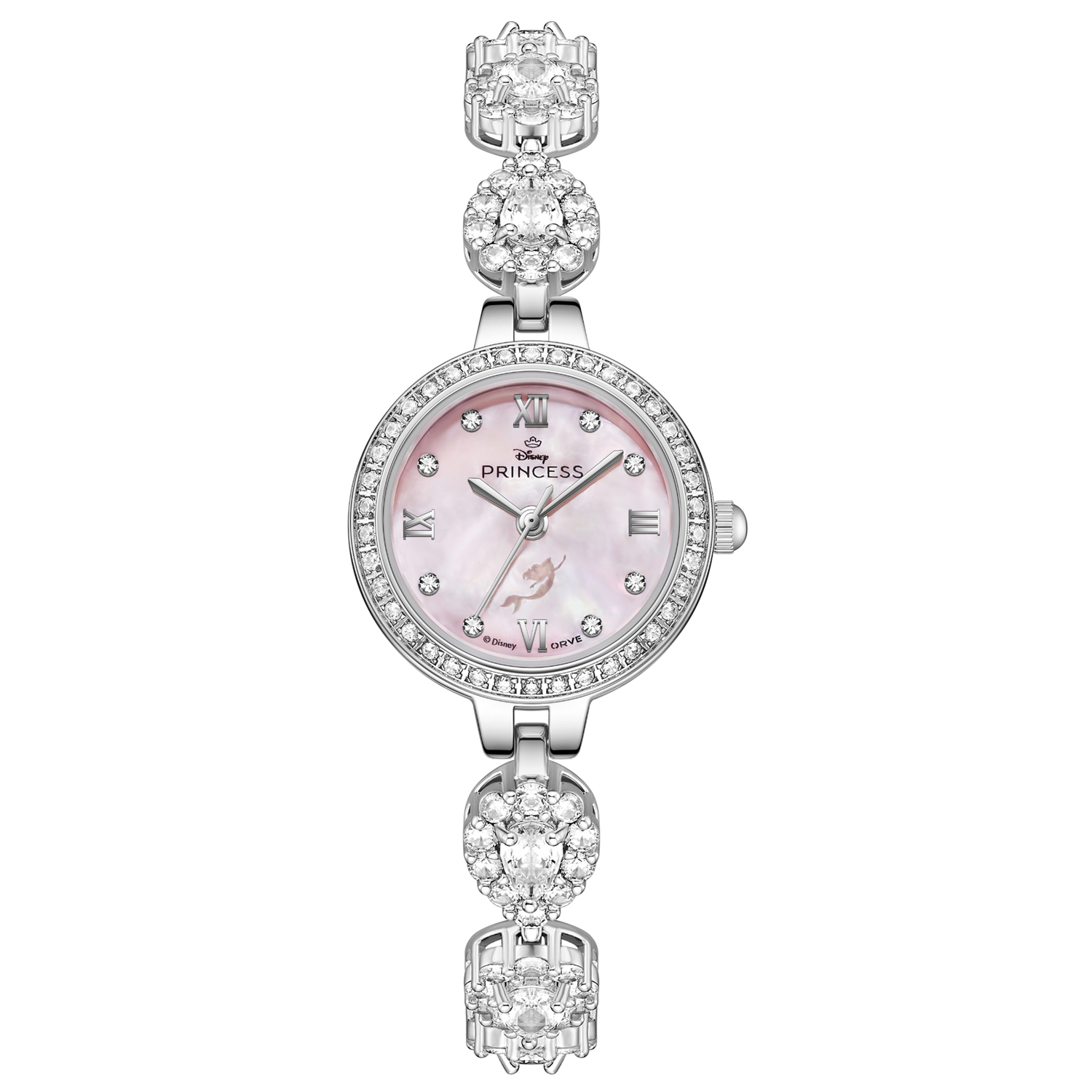 Женские часы с кварцевым механизмом и перламутровым циферблатом Disney
Женские часы с кварцевым механизмом и перламутровым циферблатом Disney