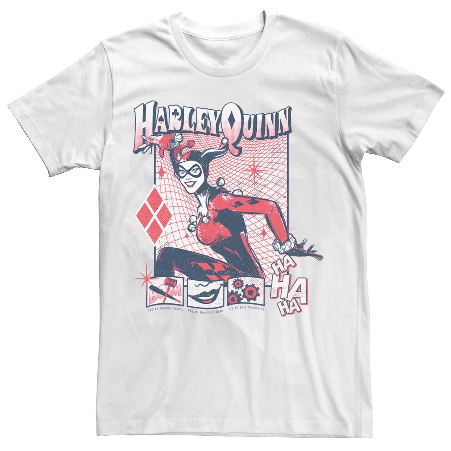 Мужская футболка с плакатом «Бэтмен Харли Квинн» и атрибутами DC Comics
Мужская футболка с плакатом «Бэтмен Харли Квинн» и атрибутами DC Comics