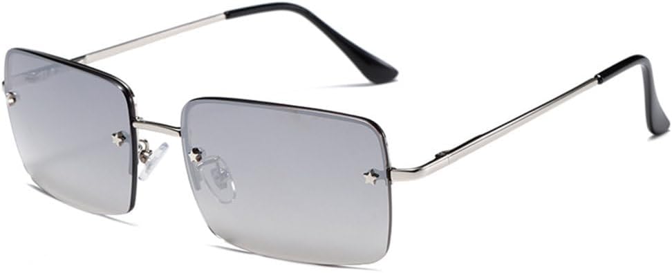 Солнцезащитные очки без оправы, прямоугольной формы, винтажные, для мужчин и женщин, модные солнцезащитные очки, классические, трендовые, тонированные, в металлической оправе MTZJH, C3
Солнцезащитные очки без оправы, прямоугольной формы, винтажные, для мужчин и женщин, модные солнцезащитные очки, классические, трендовые, тонированные, в металлической оправе MTZJH, C3