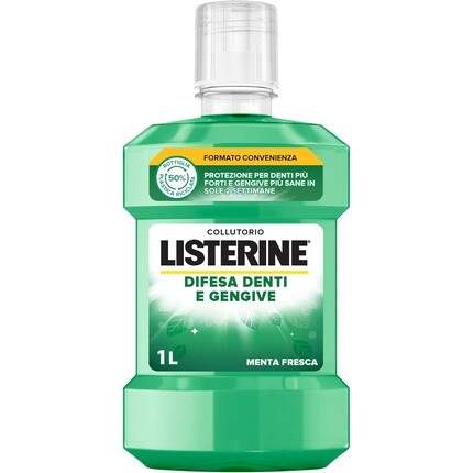 LISTERINE Ополаскиватель для полости рта для защиты зубов и десен со вкусом свежей мяты Ополаскиватель для полости рта при воспаленных деснах для укрепления зубов с фторидом Гигиена полости рта для здоровых десен 1 л
LISTERINE Ополаскиватель для полости рта для защиты зубов и десен со вкусом свежей мяты Ополаскиватель для полости рта при воспаленных деснах для укрепления зубов с фторидом Гигиена полости рта для здоровых десен 1 л