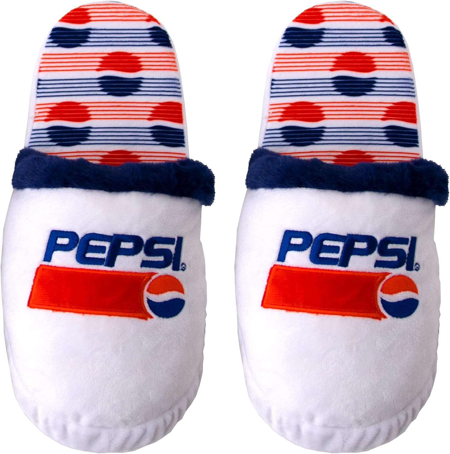 Odd Sox - мягкие тапочки с принтом газировки - тапочки для дома на легкой подошве - унисекс, средний и большой размеры - уютные новогодние тапочки с темой напитков, Pepsi Cool
Odd Sox - мягкие тапочки с принтом газировки - тапочки для дома на легкой подошве - унисекс, средний и большой размеры - уютные новогодние тапочки с темой напитков, Pepsi Cool