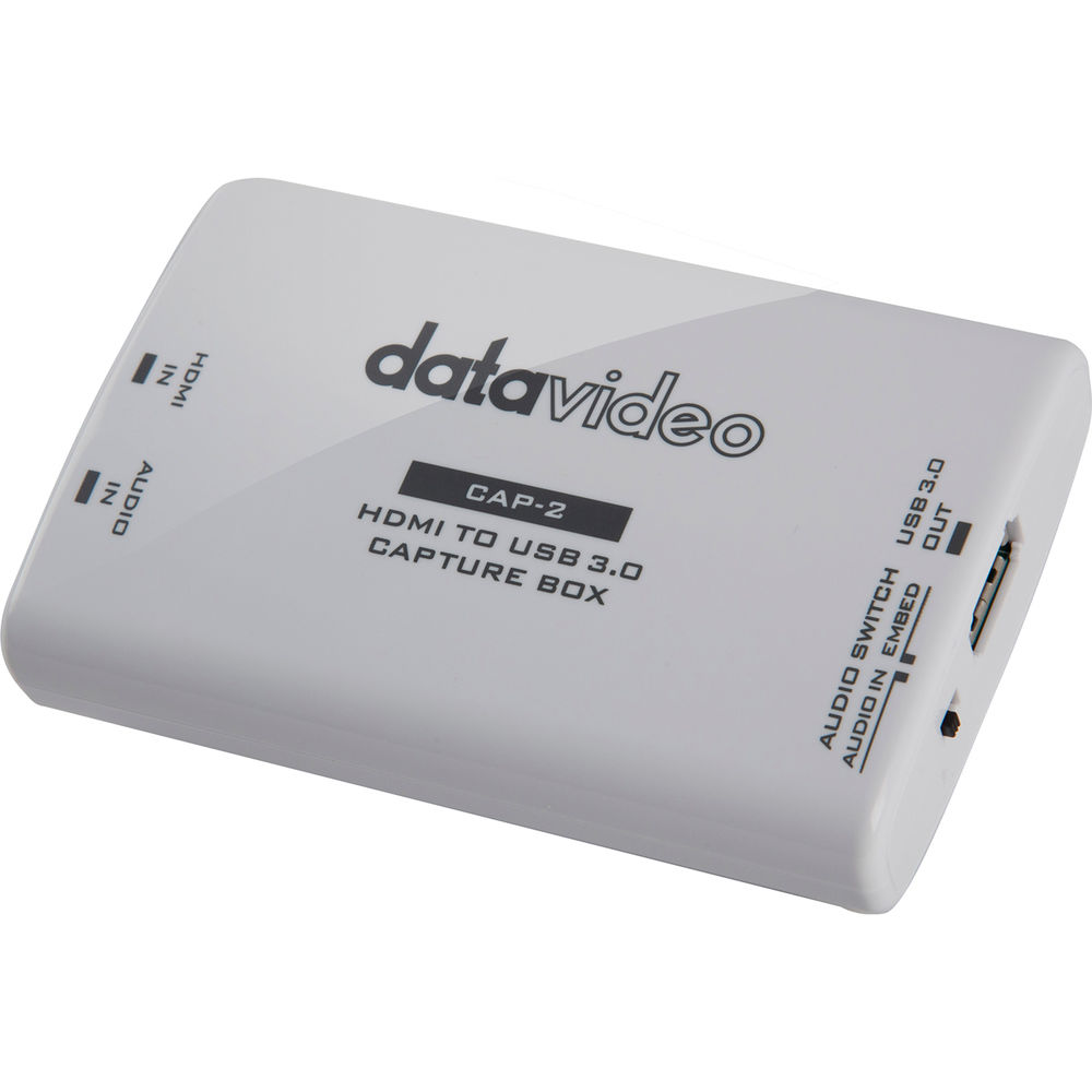 Блок захвата Datavideo HDMI - USB 3.0 
Блок захвата Datavideo HDMI - USB 3.0