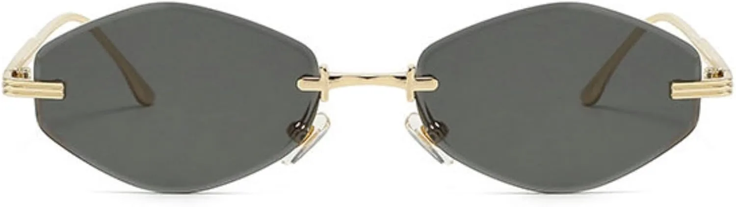 Солнцезащитные очки COTIA овальной формы без оправы для женщин и мужчин, ретро, металлические, ромбовидные, маленькие, в стиле ретро, модные, панк, Black
Солнцезащитные очки COTIA овальной формы без оправы для женщин и мужчин, ретро, металлические, ромбовидные, маленькие, в стиле ретро, модные, панк, Black