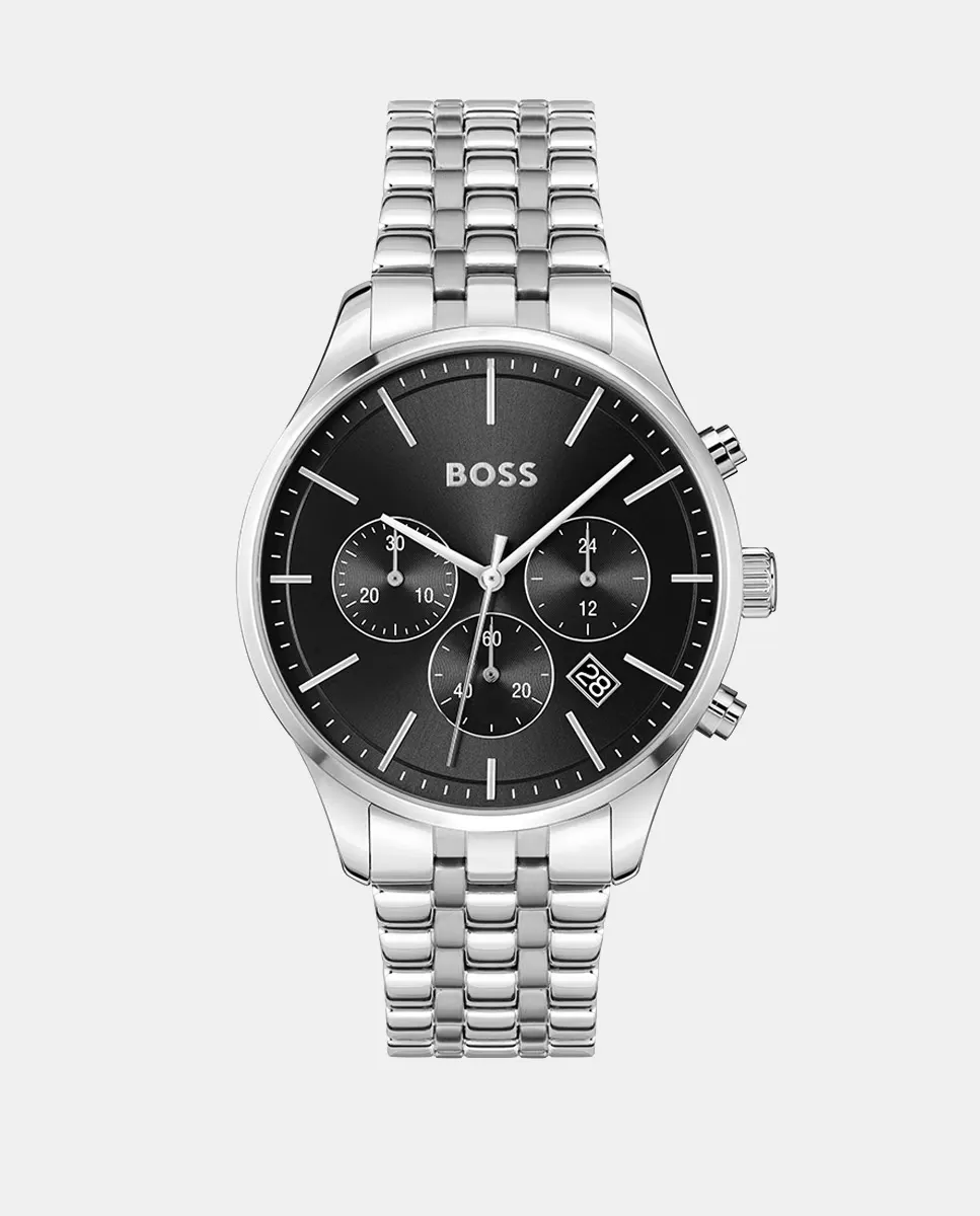 Мужские часы Avery 1514157 со стальным хронографом Boss, серебряный
Мужские часы Avery 1514157 со стальным хронографом Boss, серебряный