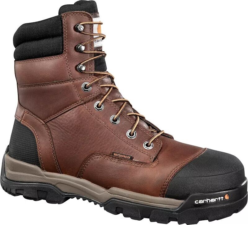 Мужские рабочие ботинки Carhartt Ground Force 8 дюймов с водонепроницаемым композитным носком
Мужские рабочие ботинки Carhartt Ground Force 8 дюймов с водонепроницаемым композитным носком