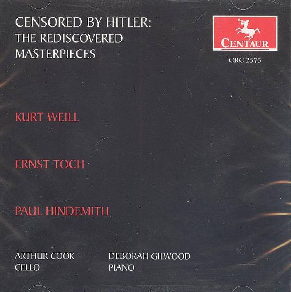 Диск CD Censored By Hitler: Rediscover - Kurt Weill, Ernst Toch, Paul Hindemith, Arthur Cook, Deborah Gilwood
Диск CD Censored By Hitler: Rediscover - Kurt Weill, Ernst Toch, Paul Hindemith, Arthur Cook, Deborah Gilwood