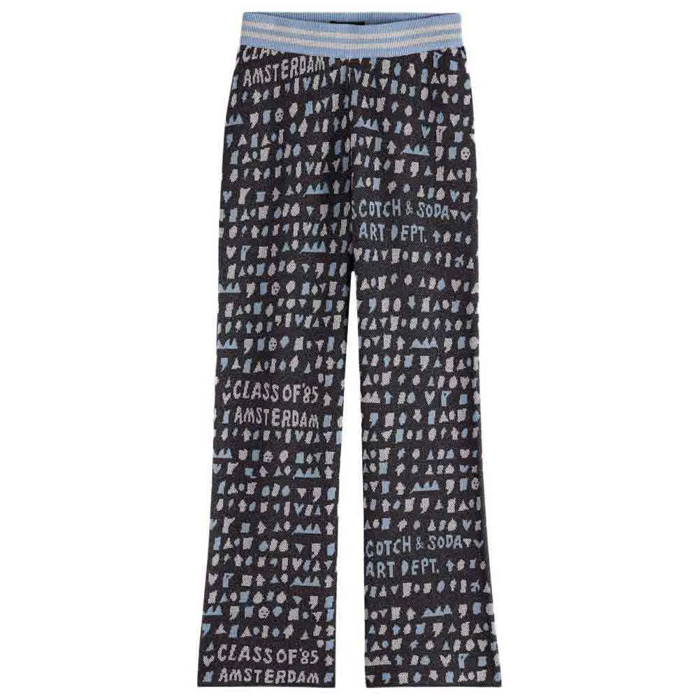 Спортивные брюки прямого кроя из жаккарда Scotch & Soda, черный
Спортивные брюки прямого кроя из жаккарда Scotch & Soda, черный