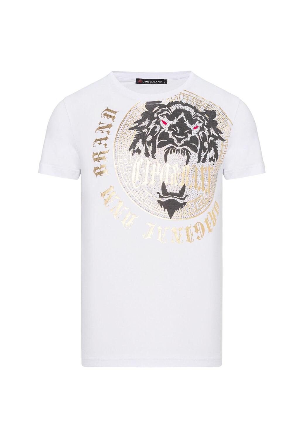 Футболка с крупным принтом спереди CIPO & BAXX, белый
Футболка с крупным принтом спереди CIPO & BAXX, белый