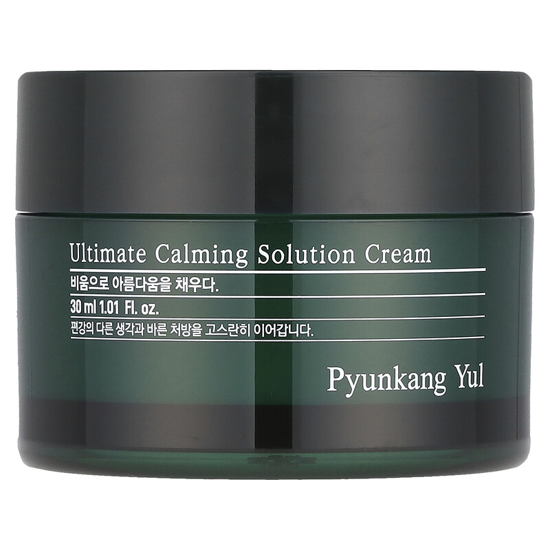 Pyunkang Yul, Ultimate Calming Solution, крем, 30 мл (1,01 жидк. унц.)
Pyunkang Yul, Ultimate Calming Solution, крем, 30 мл (1,01 жидк. унц.)
