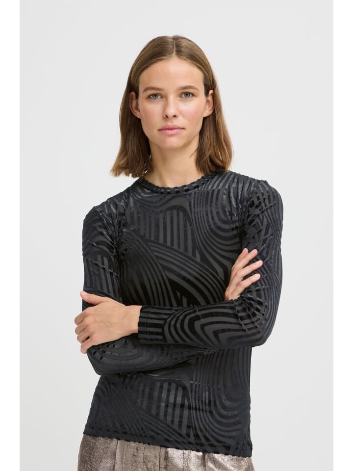 Лонгслив b.young Longsleeve BYSHIRLEY 20815945 transparentes Langarmshirt mit Samt-Highlights, цвет black denim
Лонгслив b.young Longsleeve BYSHIRLEY 20815945 transparentes Langarmshirt mit Samt-Highlights, цвет black denim