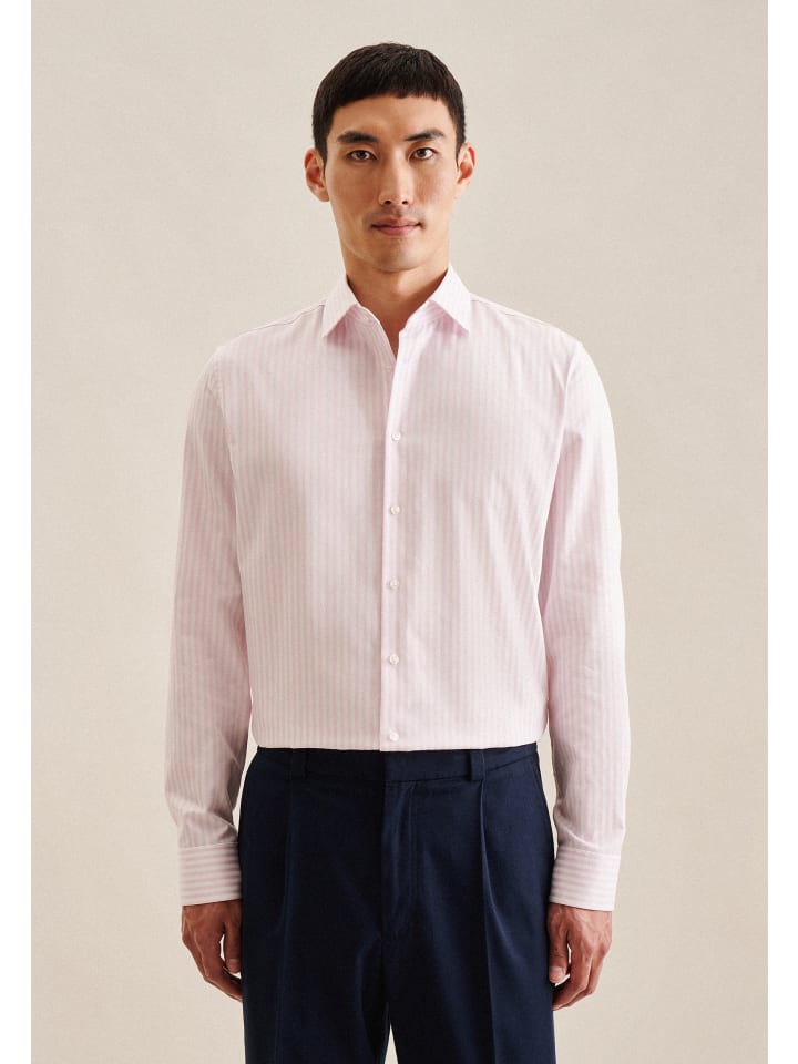 Рубашка Seidensticker, розовый
Рубашка Seidensticker, розовый