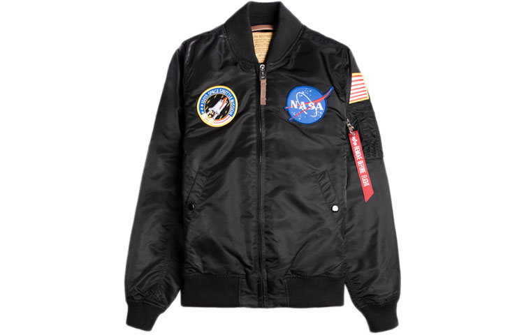 Куртка-бомбер Nasa Alpha Industries, черный
Куртка-бомбер Nasa Alpha Industries, черный