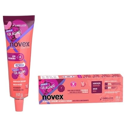 NOVEX Recharge Несмываемый кондиционер, 2,8 унции Collagen Infusion
NOVEX Recharge Несмываемый кондиционер, 2,8 унции Collagen Infusion