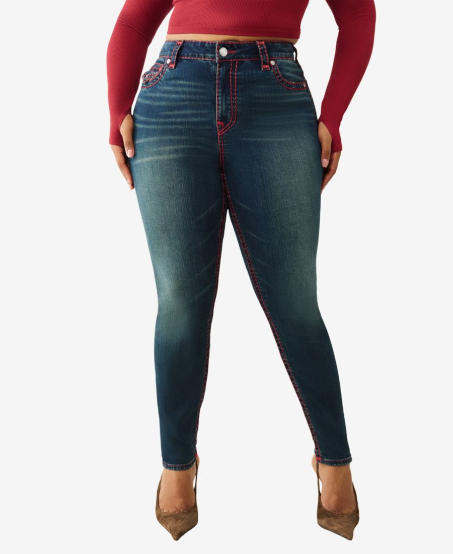 Джинсы Jennie Plus Size Mid Rise Lurex Super T Flap Jeans с завышенной талией и люрексом True Religion, Diamond Glint
Джинсы Jennie Plus Size Mid Rise Lurex Super T Flap Jeans с завышенной талией и люрексом True Religion, Diamond Glint